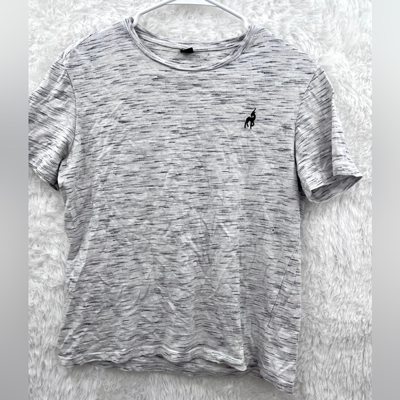 SHEIN Embroidered Elk Grey Shirt Size Small - Picture 6 of 6